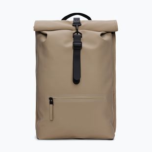 Miesto kuprinė Rains Rucksack Rolltop Beige