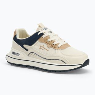 Moteriški batai BIG STAR NN274A092 smėlio spalvos/tamsiai mėlyni