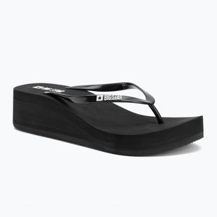 Moteriškos šlepetės per pirštą BIG STAR RR274A549 black