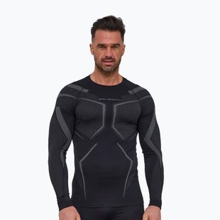 Vyriškas termoaktyvus džemperis Brubeck Dry black/graphite