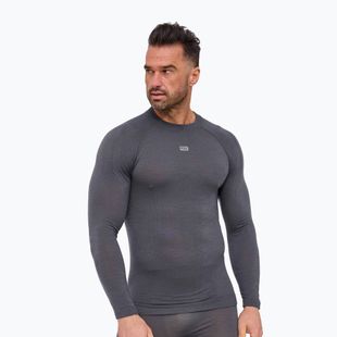 Vyriškas termoaktyvus džemperis Brubeck Active Merino graphite