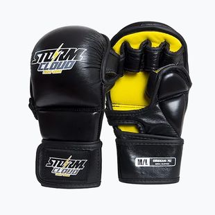 Grapplingo pirštinės StormCloud Hurricane black/yellow