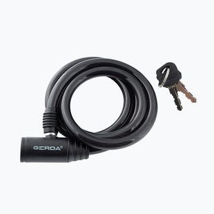 GERDA FLEX 1000/10K dviračių spyna juoda