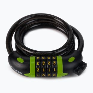 GERDA Combo Flex 1200/10C dviračių spyna juoda 0SKF0120010.06C0XP