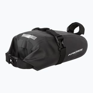 Dviračio krepšys po balneliu KROSS Aqua Stop Saddle Bag 1,5 l black