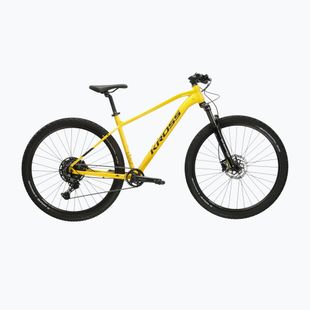 Kalnų dviratis KROSS Level 4.0 yellow/black/gloss