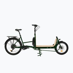 Elektrinis dviratis KROSS E-Cargo Space Platform el. green/white/gloss