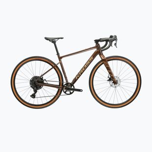 Gravel dviratis KROSS Esker 2.0 brown/beige/gloss