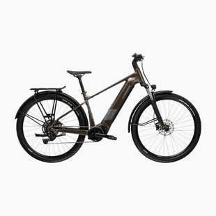 Elektrinis dviratis KROSS Influx Suv Hybrid 1.0 820Wh brown/silver/gloss