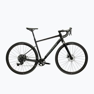Gravel dviratis KROSS Esker 1.0 black/graphite/matte