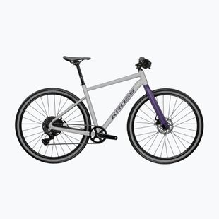 Gravel dviratis KROSS Esker 1.0 FL grey/purple/gloss