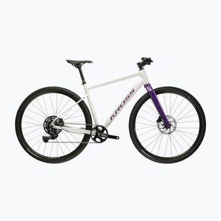 Gravel dviratis KROSS Esker 1.0 FL grey/purple/gloss