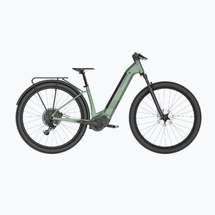 Elektrinis dviratis KROSS Influx Suv Hybrid 3.0 29 el. 800 Wh green/green/matte