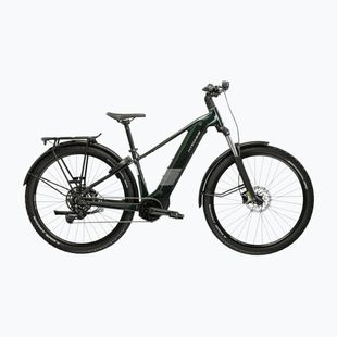 Elektrinis dviratis KROSS Influx Suv Hybrid 2.0 600Wh green/silver/gloss