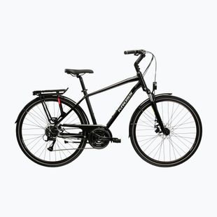Žygio dviratis KROSS Trans 3.0 black/grey/gloss