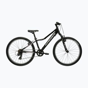Vaikiškas dviratis KROSS Lea Jr 1.0 In black/silver/gloss
