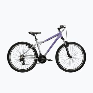 Moteriškas kalnų dviratis KROSS Lea X100 purple/silver/matte