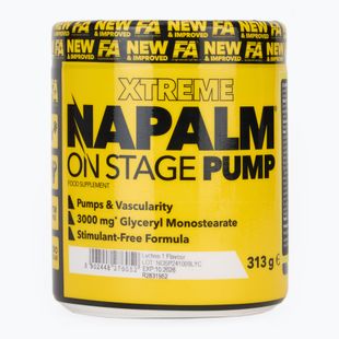 Gėrimas prieš treniruotę Fitness Authority Napalm On Stage Pump 313 g lychee