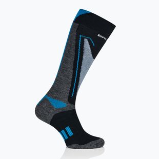 Vyriškos slidinėjimo kojinės Brubeck Snow Force Light pilkos/mėlynos
