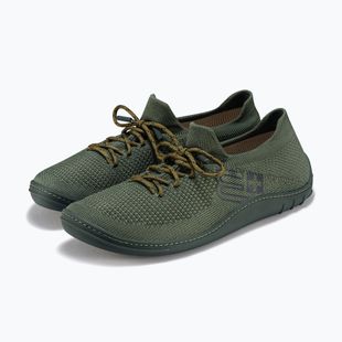 Vyriški barefoot batai Brubeck SH5009M Barefoot Merino khaki/khaki