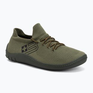 Vyriški barefoot batai Brubeck SH5009M Barefoot Merino khaki/khaki