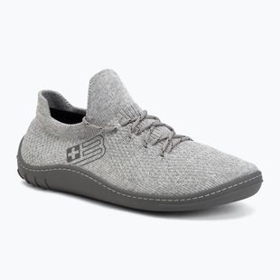 Vyriški barefoot batai Brubeck SH5009M Barefoot Merino light gray/graphite