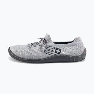 Vyriški barefoot batai Brubeck SH5009M Barefoot Merino light gray/graphite