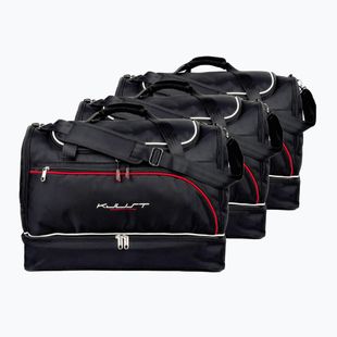 Bagažinės krepšių komplektas KJUST Alfa Romeo Mito Hatchback 2008-2018 3 vnt. Juodas