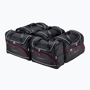 KJUST BMW X4 2014-2017 bagažinės krepšių rinkinys 5 vnt., juodas