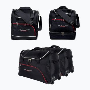 Bagažinės krepšių rinkinys KJUST Opel Crossland X 2017+ 4 vnt. Juodas