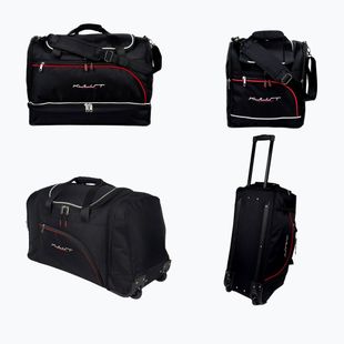 Bagažinės krepšių rinkinys KJUST Subaru Impreza 2017+ 4 vnt. Juodas