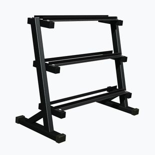 Stovas hanteliams THORN FIT Hexagonal Dumbbells Rack black