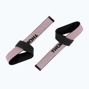 Kėlimo dirželiai THORN FIT Lifting Straps Anti-Slip pink
