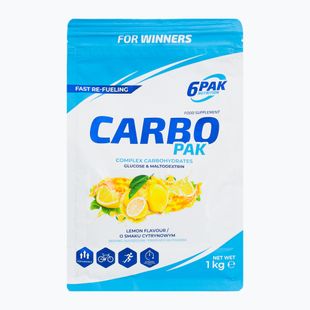 Angliavandeniai 6PAK Carbo Pak 1000 g Citrina