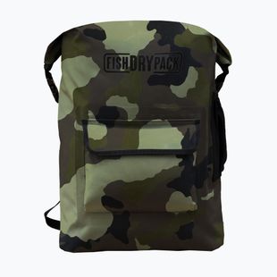 Atsparus vandeniui kuprinė FishDryPack Drifter 18 l kamufliažas