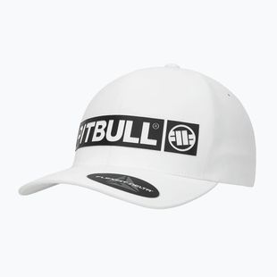 Kepuraitė su snapeliu Pitbull Snapback ,,Hilltop" Stretch Fitted white