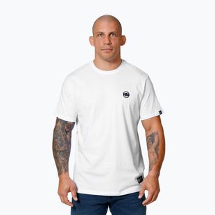 Pitbull West Coast vyriški marškinėliai T-S Small Logo balti