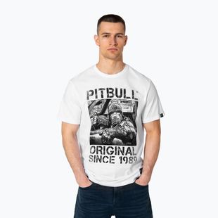 Vyriški marškinėliai Pitbull Drive white