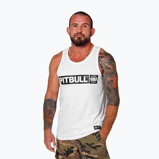 Vyriški marškinėliai Pitbull Hilltop Tank Top white