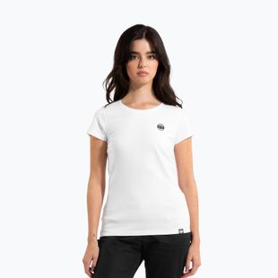 Moteriški marškinėliai Pitbull West Coast Small Logo white