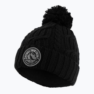 Vyriška žieminė kepurė Pitbull Beanie Snow Crew black
