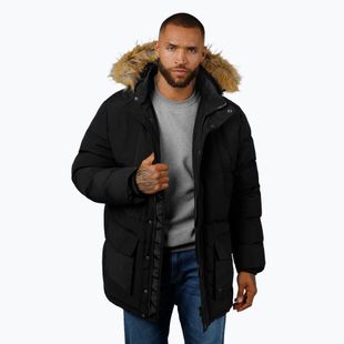 Vyriška striukė Pitbull Forest Hooded Parka black
