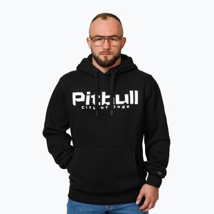 Vyriškas džemperis Pitbull Hooded City Of Dogs black