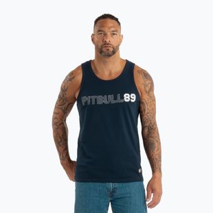 Vyriškas tank topas Pitbull Dog 89 dark navy