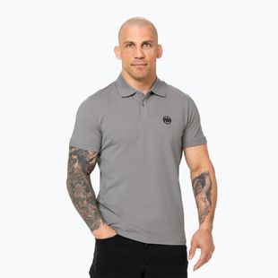 Vyriški polo marškinėliai Pitbull Polo Jersey Small Logo grey