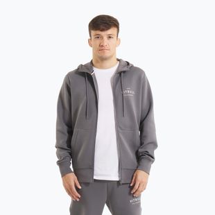 Vyriškas džemperis Pitbull Sampson Hooded Zip Sweatshirt graphite