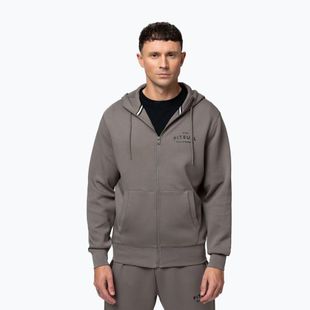Vyriškas džemperis Pitbull Sampson Hooded Zip Sweatshirt taupe