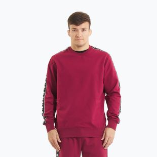 Vyriškas džemperis Pitbull Tape Nugget Crewneck Sweatshirt burgundy
