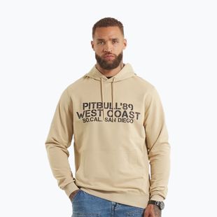 Vyriškas džemperis Pitbull Driving Hooded Sweatshirt pale sand