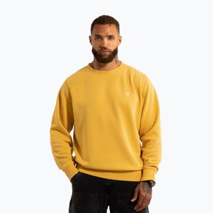 Vyriškas džemperis Pitbull Lancaster 2 Crewneck Sweatshirt washed yellow